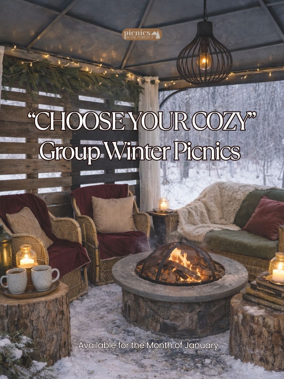 The Cozy Winter Group Picnic