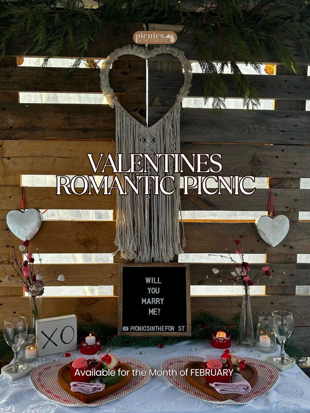 Valentines Romantic Picnic