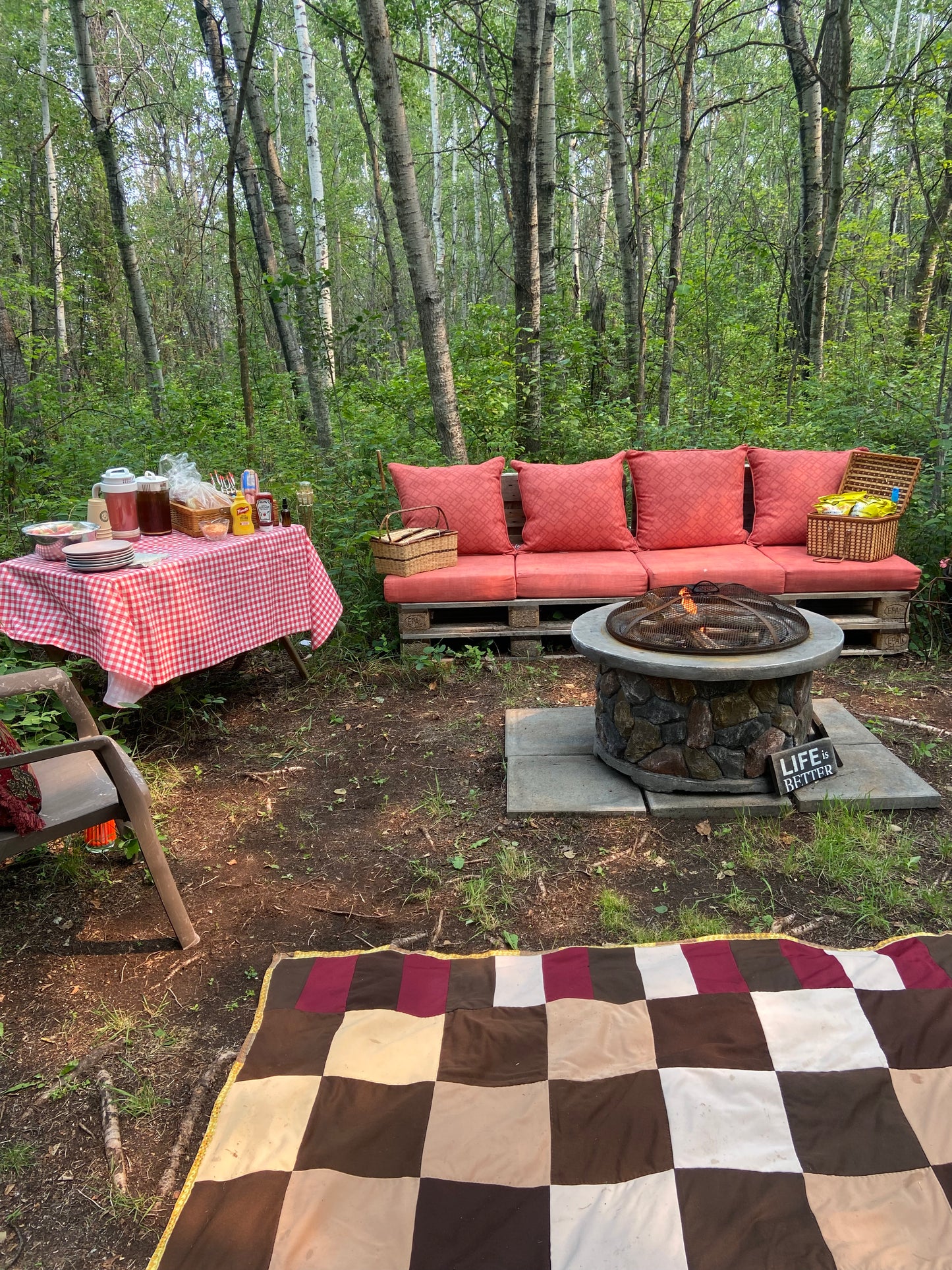 Hot Diggity Dog Picnic + Campfire