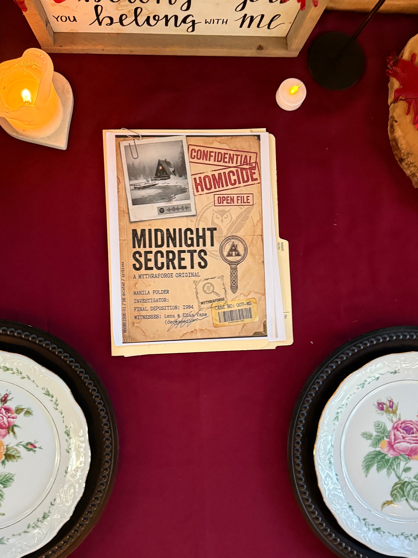 Murder Mystery Picnic in the Forest
