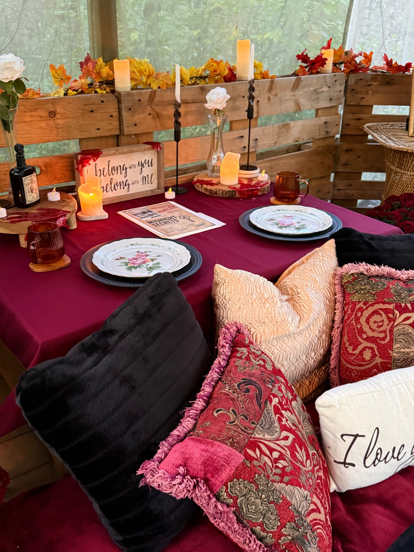Murder Mystery Picnic in the Forest