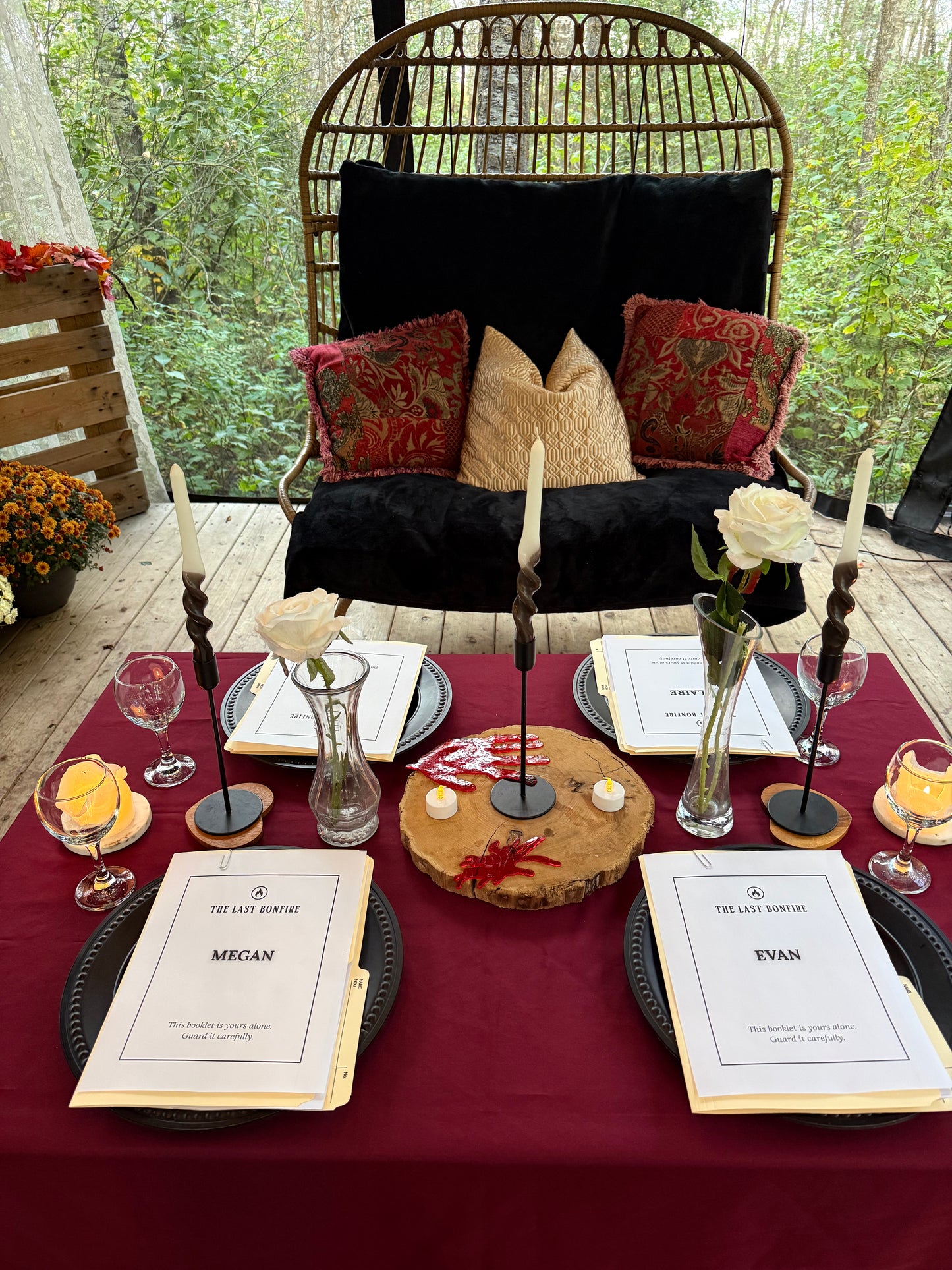 Murder Mystery Picnic in the Forest