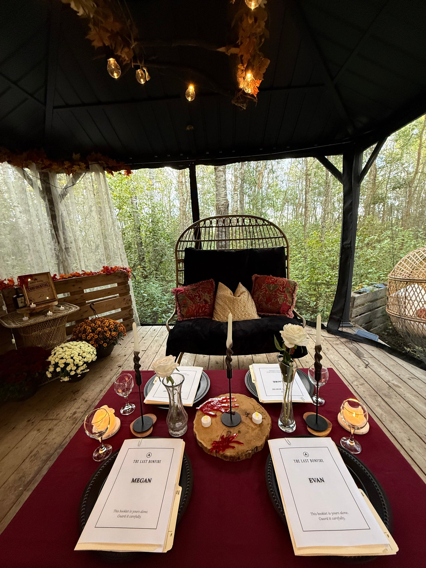 Murder Mystery Picnic in the Forest