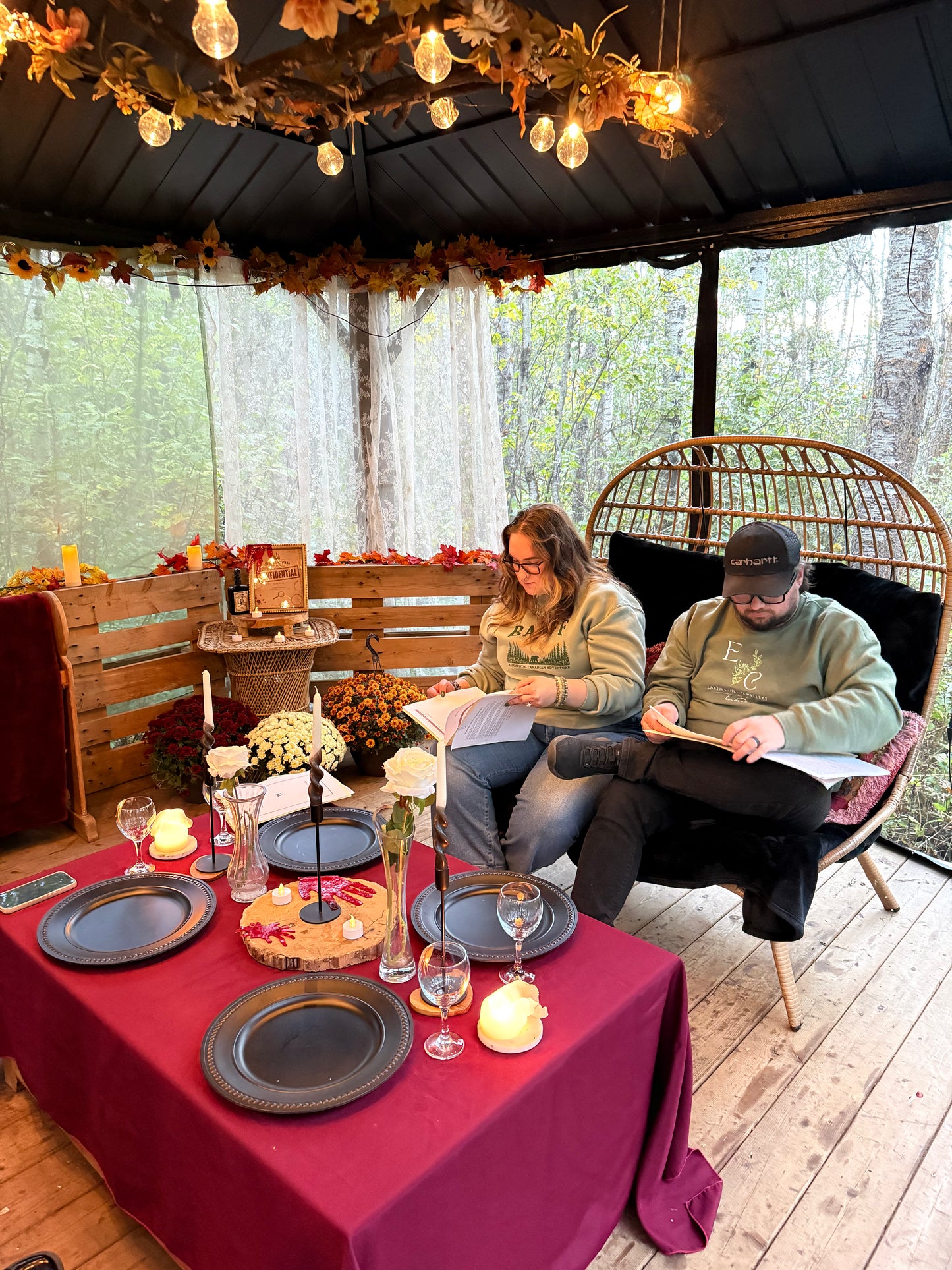 Murder Mystery Picnic in the Forest