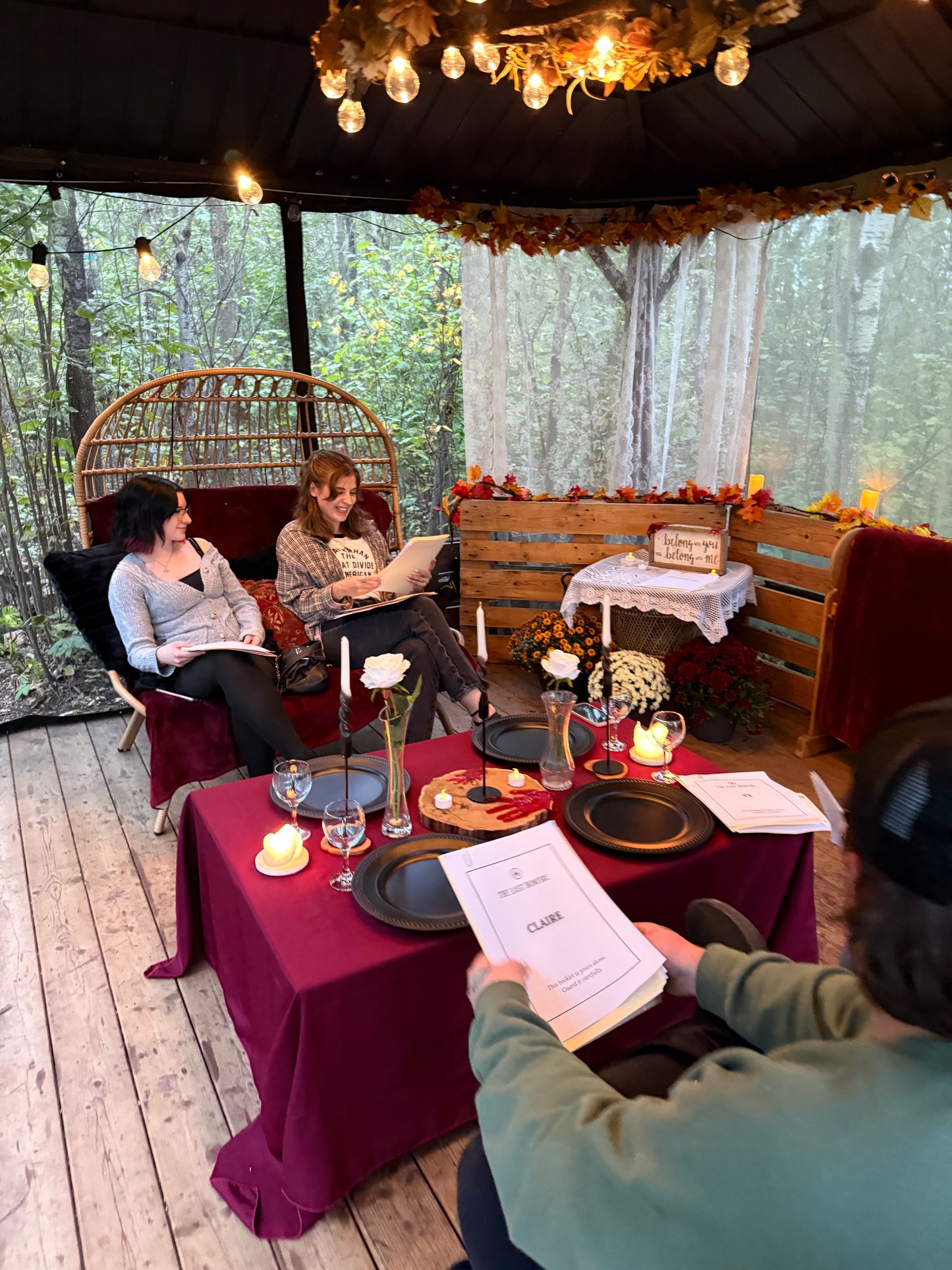 Murder Mystery Picnic in the Forest